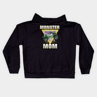 Monster Truck Mom Monster Truck Are My Jam Truck Lovers Kids Hoodie